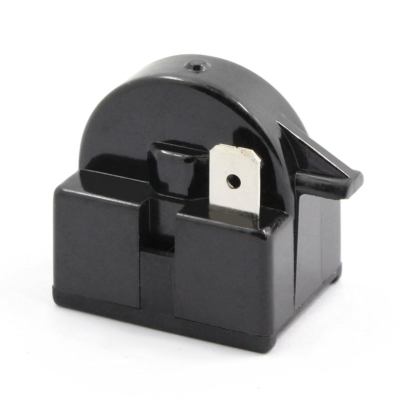 Topparall QP2-4.7G Start Relay Refrigerator PTC Ohm 1 Pin Compatible with Vissani Danby Compressor QP2-4R7 4.7 ohm Black - Image 2